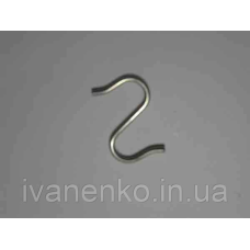 Гачок цинкованный S - подібний малий 4 см