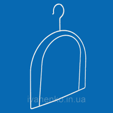 Металева вішалка для шапки і шарфа